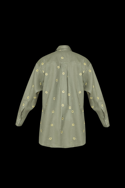 Camisa Camomila Manga Larga Lemoncello